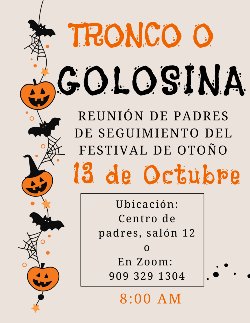 Trunk-or-Treat Spa Flyer